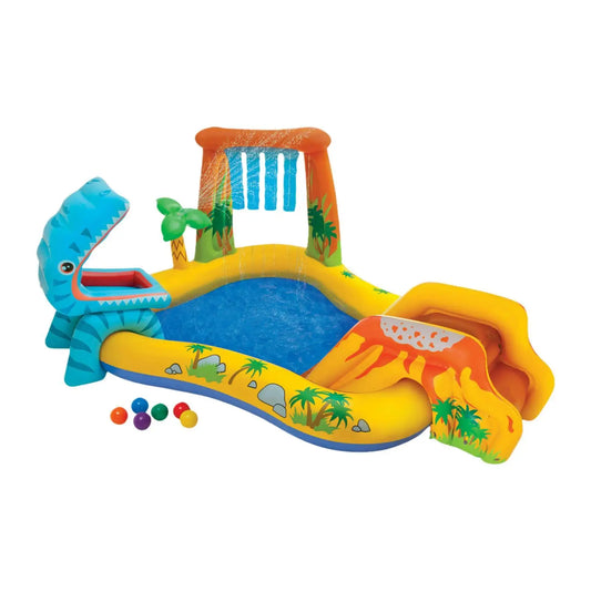 Inflatable Kiddie Pool Water Play Toy Swim Center for Kids Boys Girls Family
