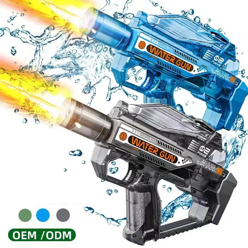 New Electric Water Guns for Adults Powerful Squirt Automatic Water Water Blasters Summer Outdoor Beach Toy for Boy