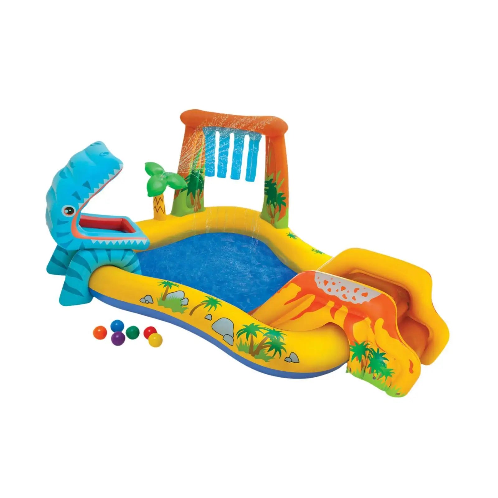 Inflatable Kiddie Pool Water Play Toy Swim Center for Kids Boys Girls Family