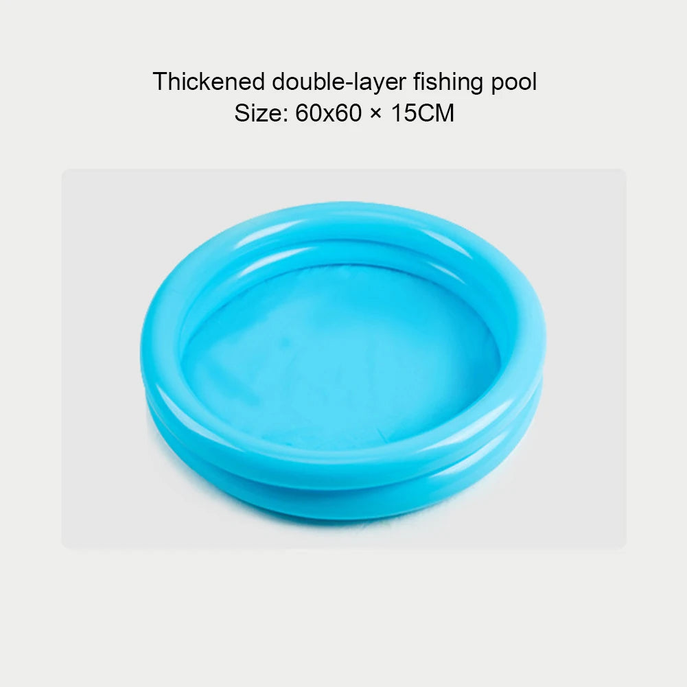 Summer Baby Inflatable Swimming Pool Portable Kids Outdoor Paddling Infant Pool 60Cm round Children Bath Room Swimming Ring Toys
