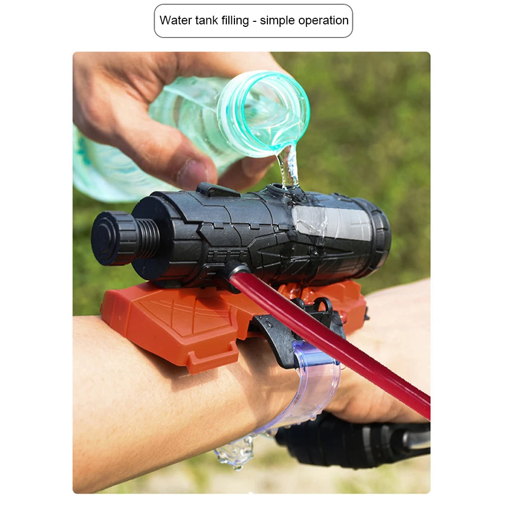 Spider Web Shooters Toy Superhero Squirt Guns Summer Outdoor Toys Wrist Water Sprayer Toy for Kids Adults