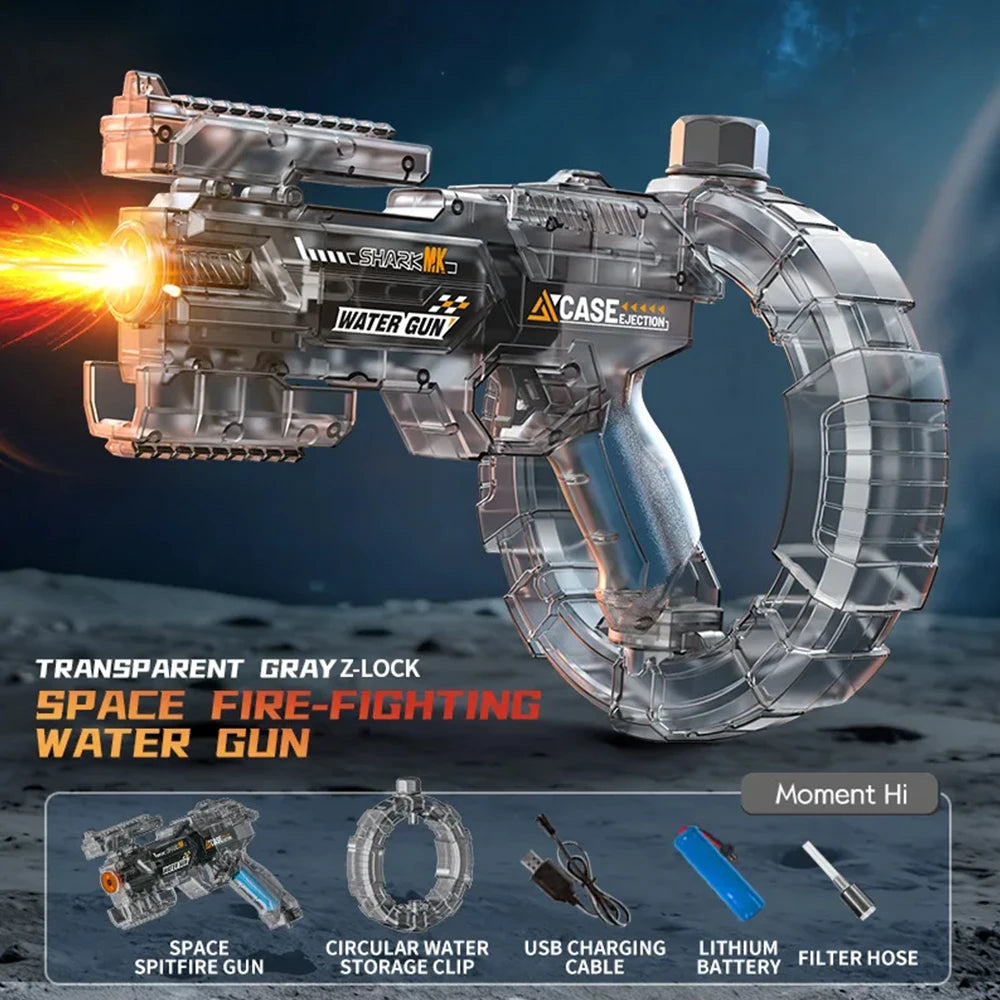 Hot Electric Water Guns for Adults Powerful Squirt Automatic Water Suction Water Blasters Summer Outdoor Beach Toy for Boysgift