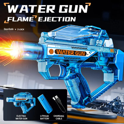 New Electric Water Guns for Adults Powerful Squirt Automatic Water Water Blasters Summer Outdoor Beach Toy for Boy