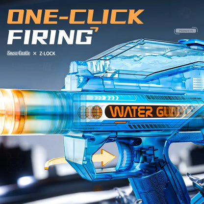 New Electric Water Guns for Adults Powerful Squirt Automatic Water Water Blasters Summer Outdoor Beach Toy for Boy