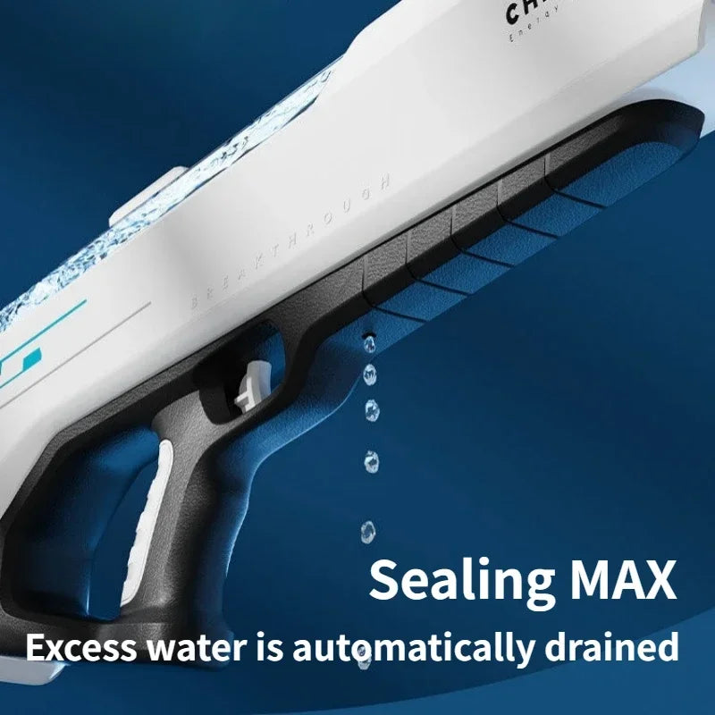 Summer Children Electric Powerful Water Guns One Click Water Absorption Fully Automatic Watergun Kids Outdoor Beach Pool Toys