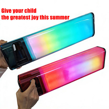 360° Light-Surrounding Electric Water Guns Toys Automatic High Pressure Water Toys Summer Outdoor Beach Fight for Adults Child