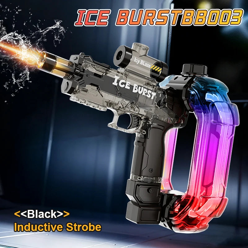 Unleash the Fun with the 2026 Electric Burst Water Gun - Long Range, Colorful, and Perfect for Outdoor Adventures!