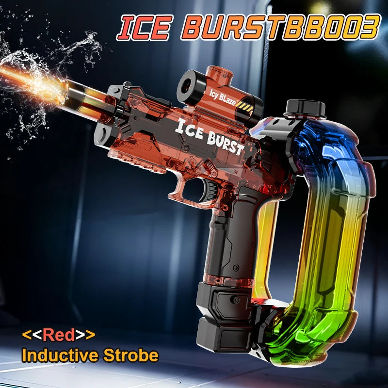 Unleash the Fun with the 2026 Electric Burst Water Gun - Long Range, Colorful, and Perfect for Outdoor Adventures!