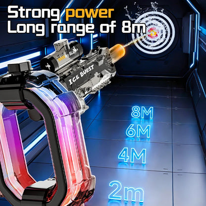 Unleash the Fun with the 2026 Electric Burst Water Gun - Long Range, Colorful, and Perfect for Outdoor Adventures!