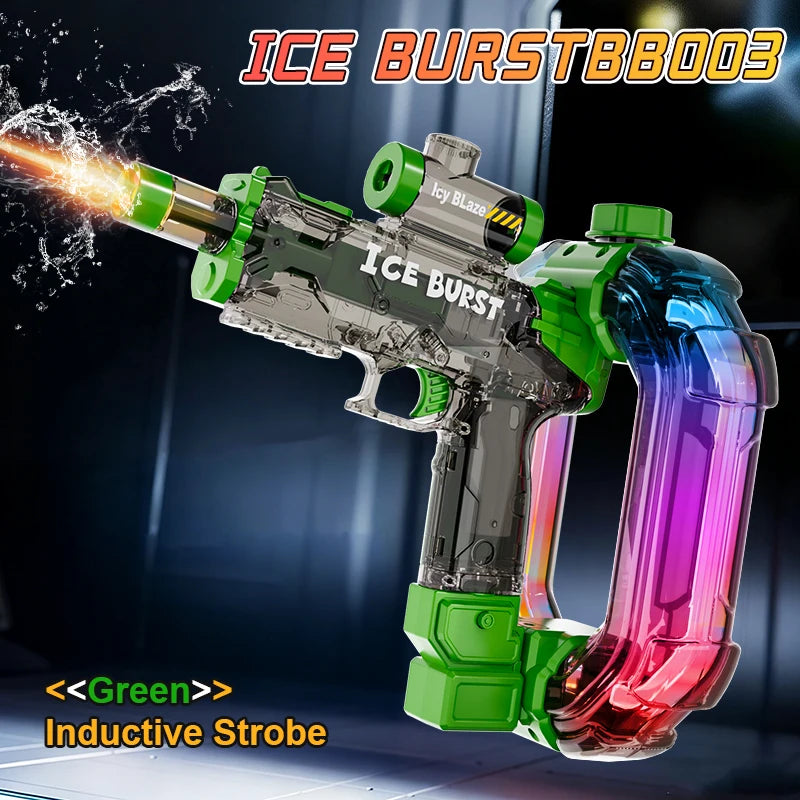 Unleash the Fun with the 2026 Electric Burst Water Gun - Long Range, Colorful, and Perfect for Outdoor Adventures!