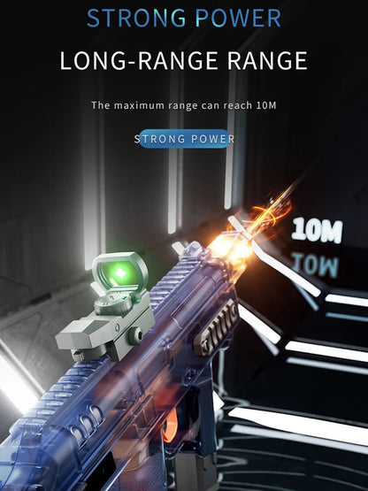 Unleash the Fun with Our Electric Water Gun – High-Pressure, LED Light Effects, and Long-Range Shooting!
