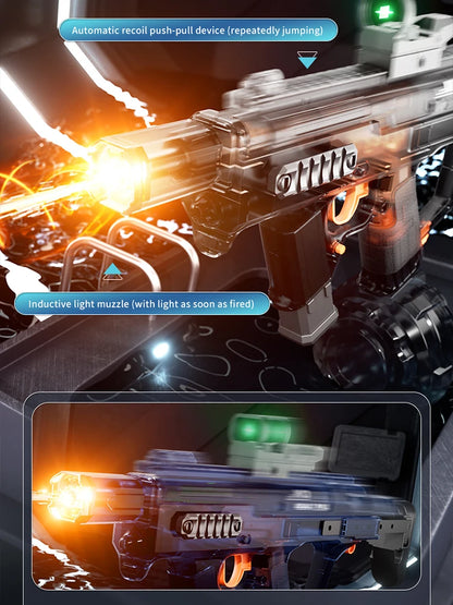 Unleash the Fun with Our Electric Water Gun – High-Pressure, LED Light Effects, and Long-Range Shooting!