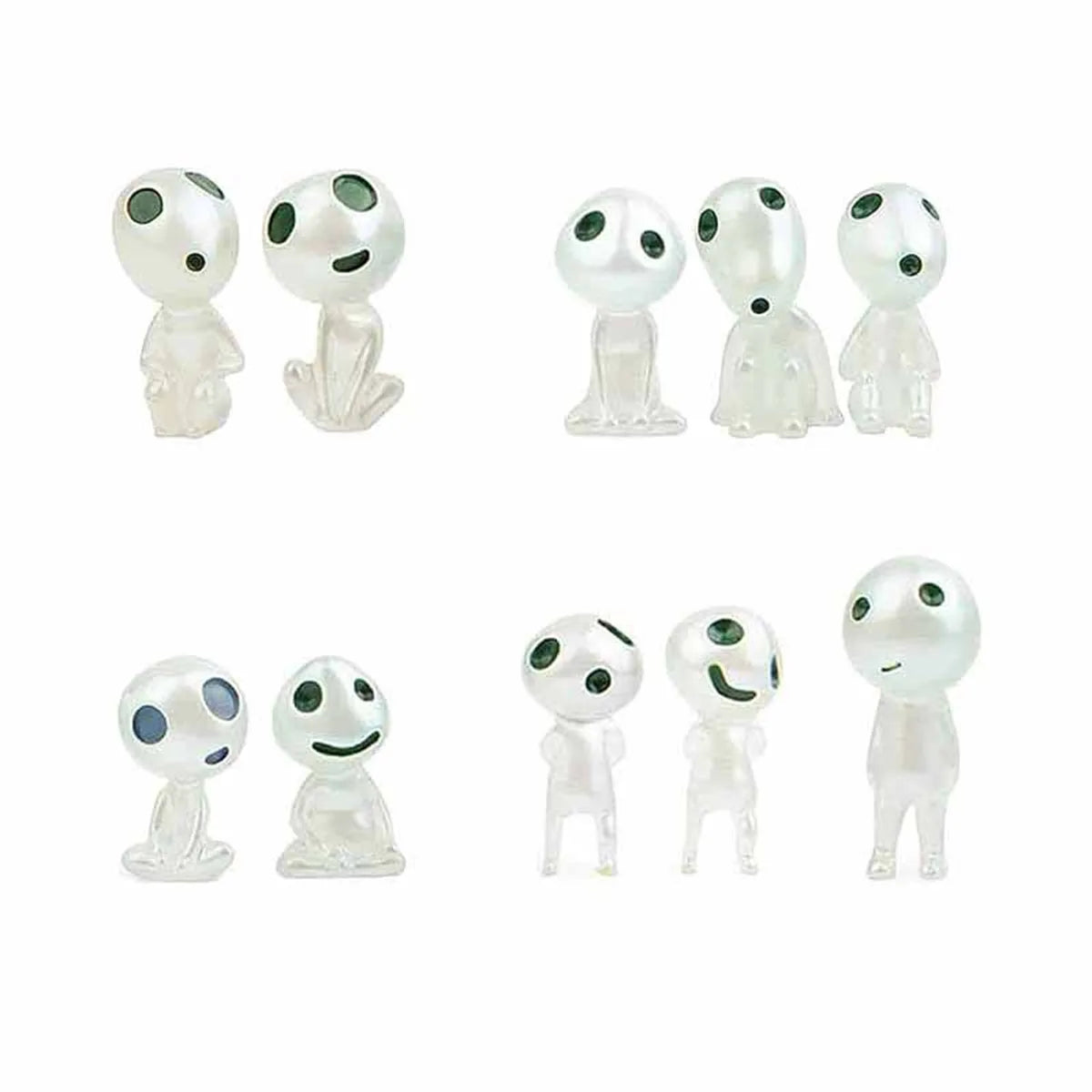 10Pc Miniature Landscape Decoration Glow in the Dark Princess Shaped Home Decoration Garden Decoration Ornament Glow in the Dark