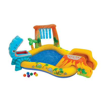 Inflatable Kiddie Pool Water Play Toy Swim Center for Kids Boys Girls Family