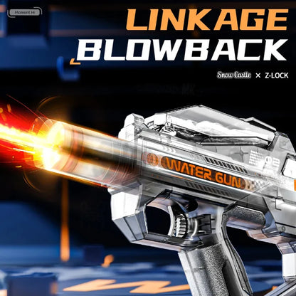 New Electric Water Guns for Adults Powerful Squirt Automatic Water Water Blasters Summer Outdoor Beach Toy for Boy