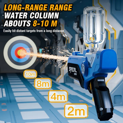 Electric Water Gun Automatic Continuous Firing Water Gun Water Absorption Large Capacity Squirt Gun Beach Portable Outdoor Toy