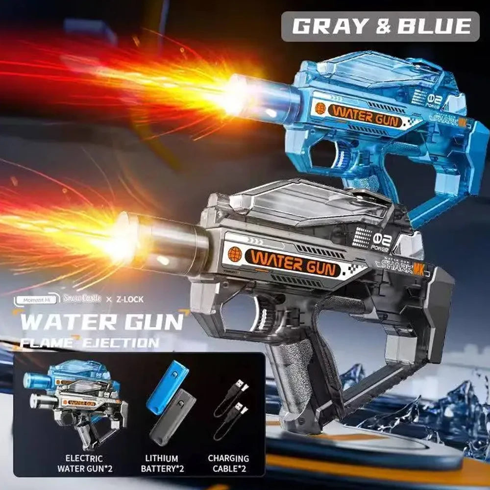New Electric Water Guns for Adults Powerful Squirt Automatic Water Water Blasters Summer Outdoor Beach Toy for Boy