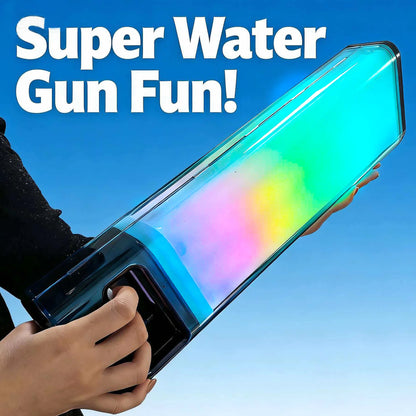 360° Light-Surrounding Electric Water Guns Toys Automatic High Pressure Water Toys Summer Outdoor Beach Fight for Adults Child